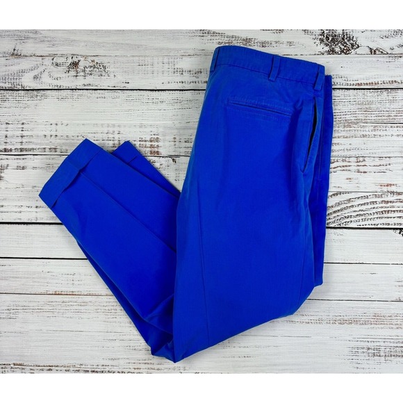 Bills Khakis Pants Mens 40 Blue Poplin Standard Fit M2 Chinos - Picture 1 of 7